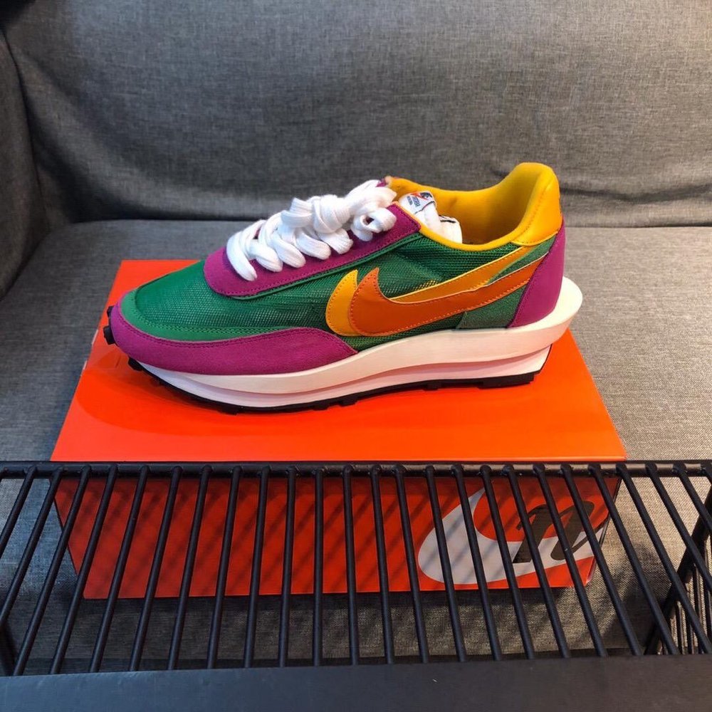 Nike Sacai x LDWaffle Pine Green
